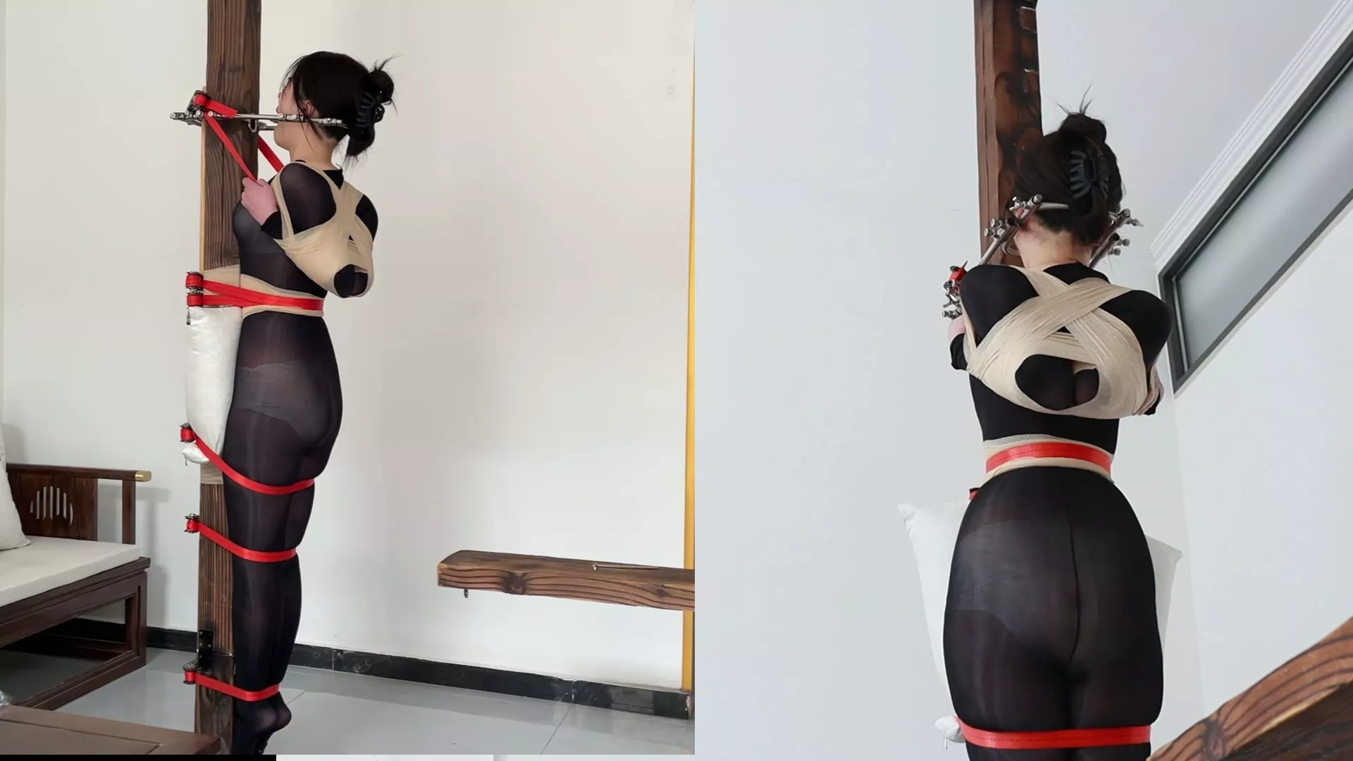 Screenshot 6 from Route Tightness: Pillar Bondage Experiment Gone Wrong