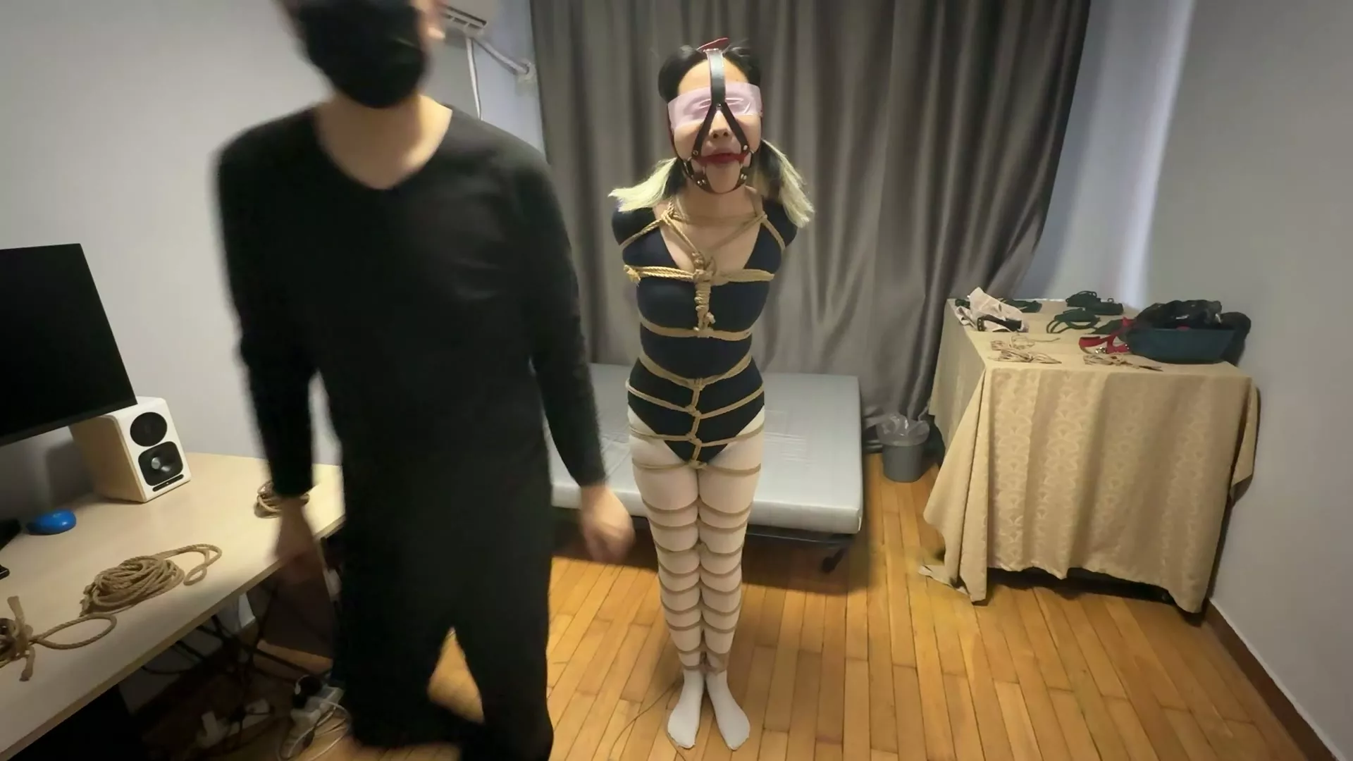 Screenshot 6 from Wan Nu Yuanchuàng: White Leotard Torture & Cumshot