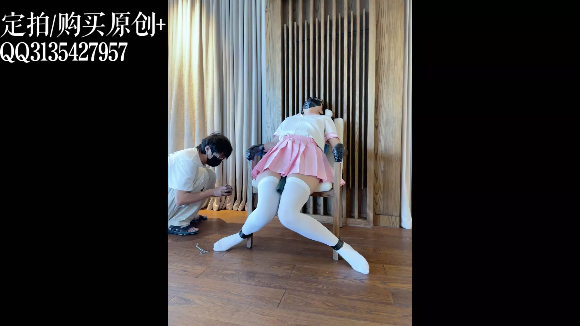 Screenshot 4 from Cuckoo’s Original: Tangtang’s Extreme Tape Gag Predicament