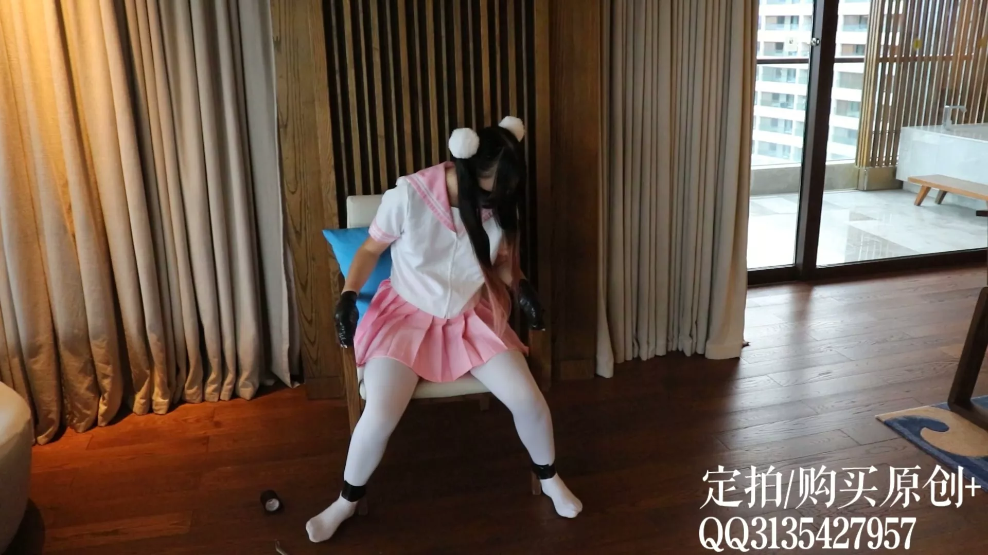 Screenshot 6 from Cuckoo’s Original: Tangtang’s Extreme Tape Gag Predicament