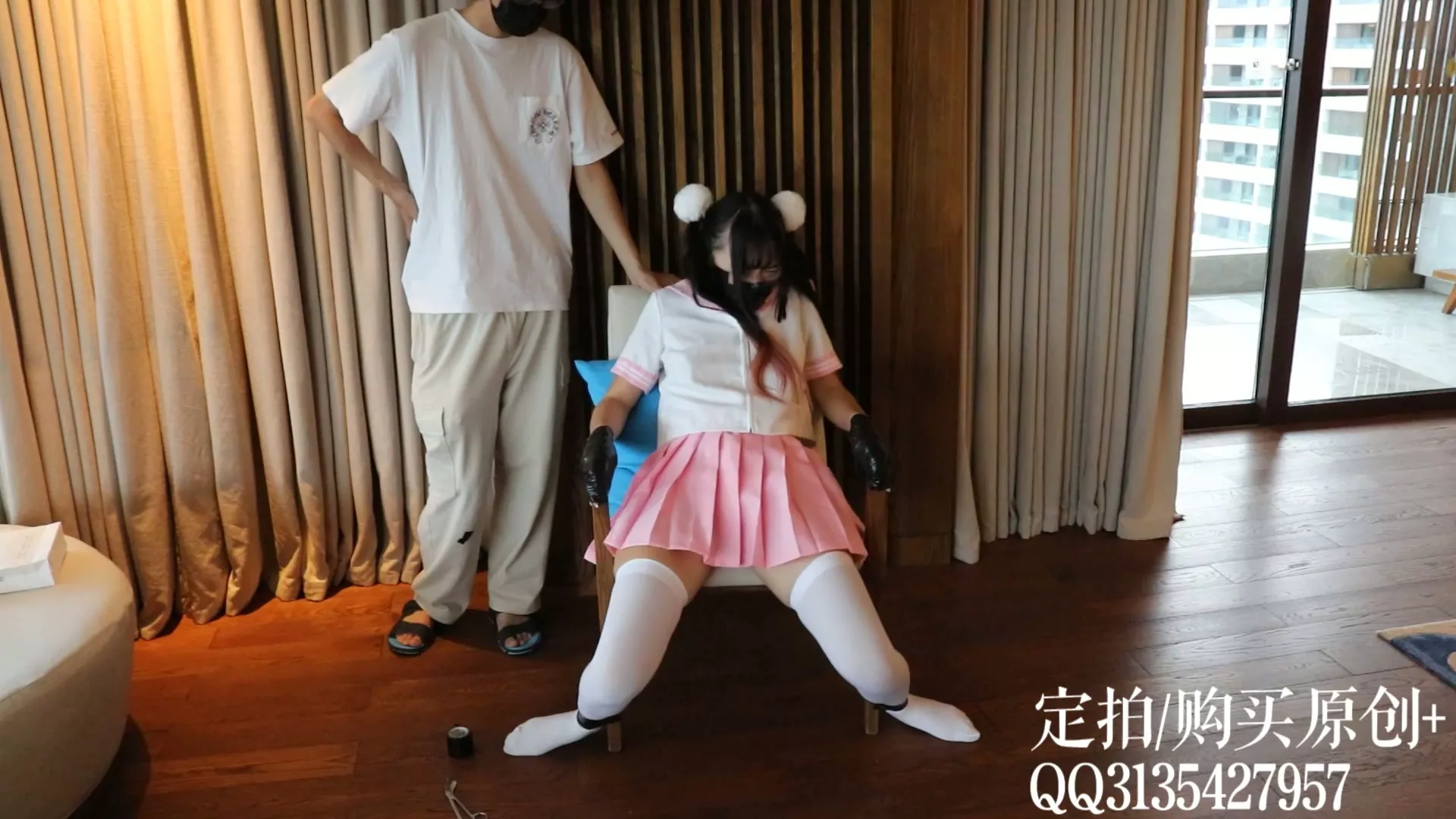 Screenshot 7 from Cuckoo’s Original: Tangtang’s Extreme Tape Gag Predicament