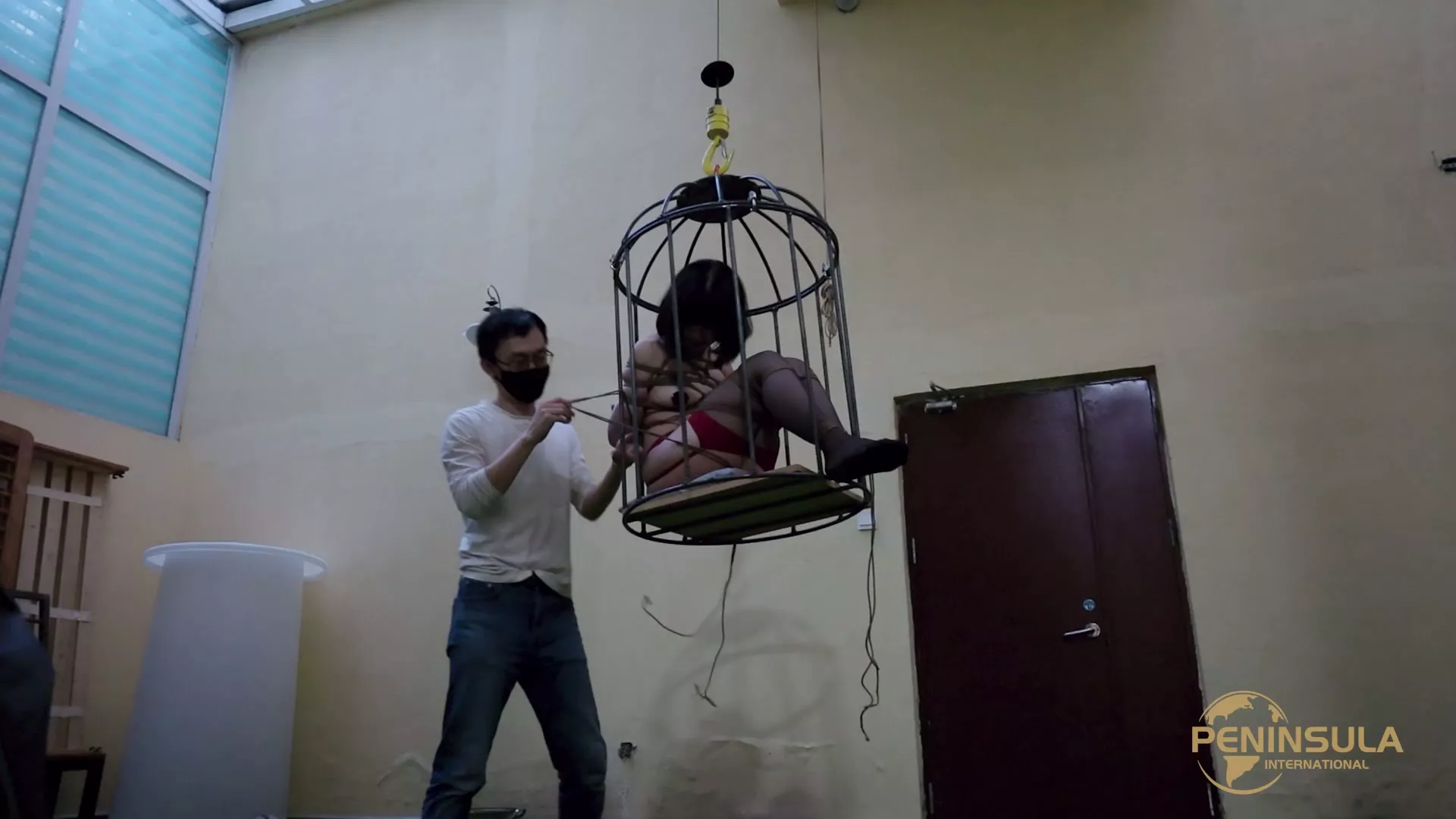 Screenshot 8 from Jinan Rope: Cage Shock – Extreme Chinese Ballgag Bondage