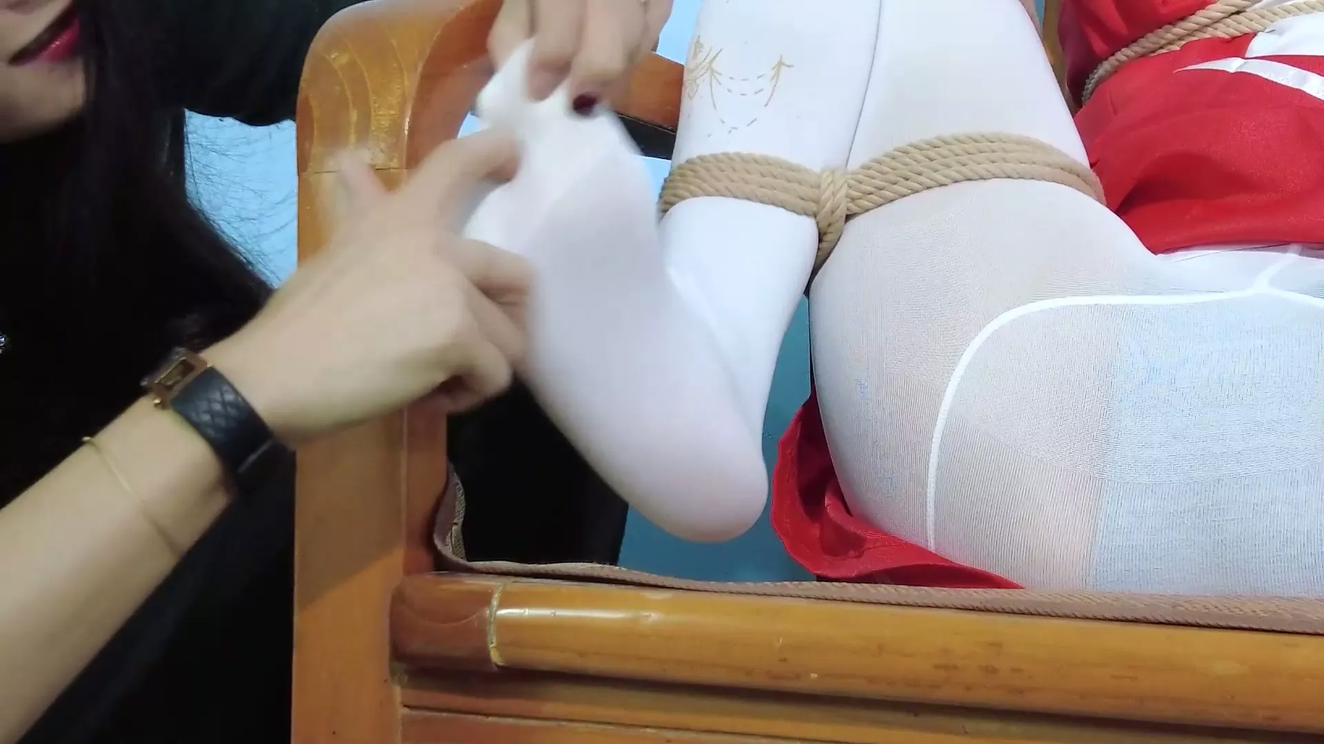 Screenshot 4 from King of Fighters Humiliated: Tickle Torture & Ballgagged Revenge