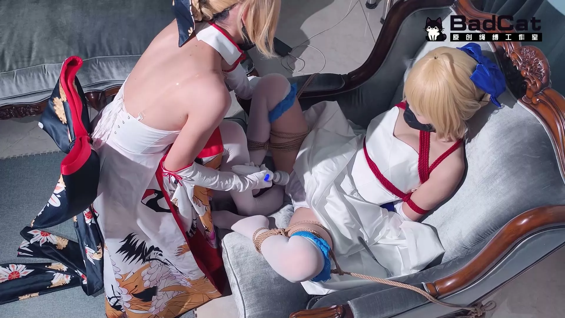 Screenshot 8 from BadCat Studio: Bound Bride’s Humiliation – Saber Cosplay