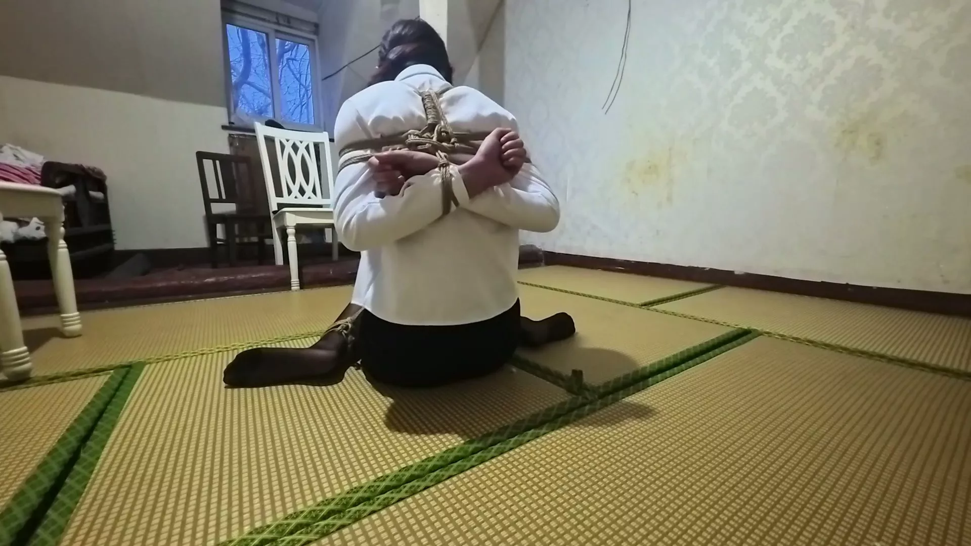 Screenshot 5 from Elephant Man Studio: European Straight Arm Rope Bondage Gone Wrong