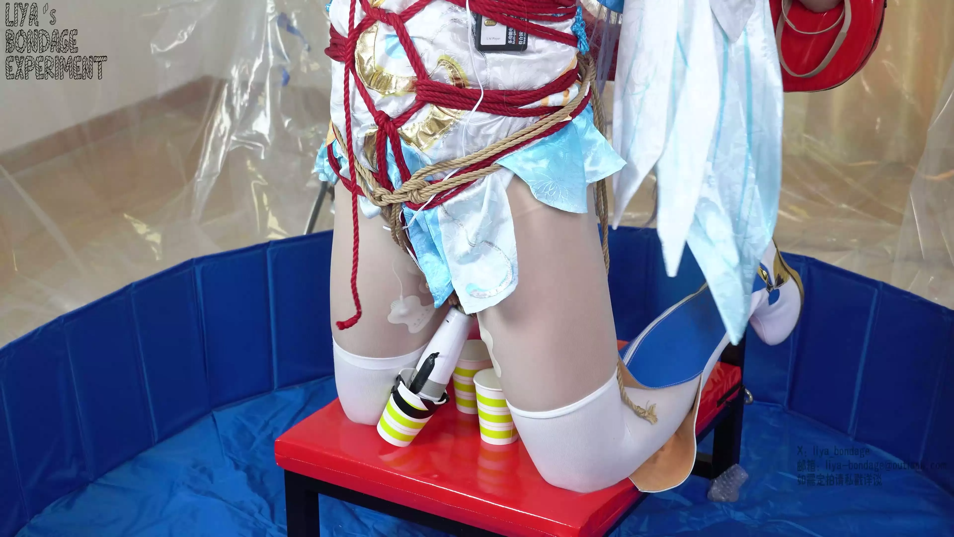 Screenshot 5 from Liya: Chinese Cosplay Model’s Extreme Ice & Fire Ordeal