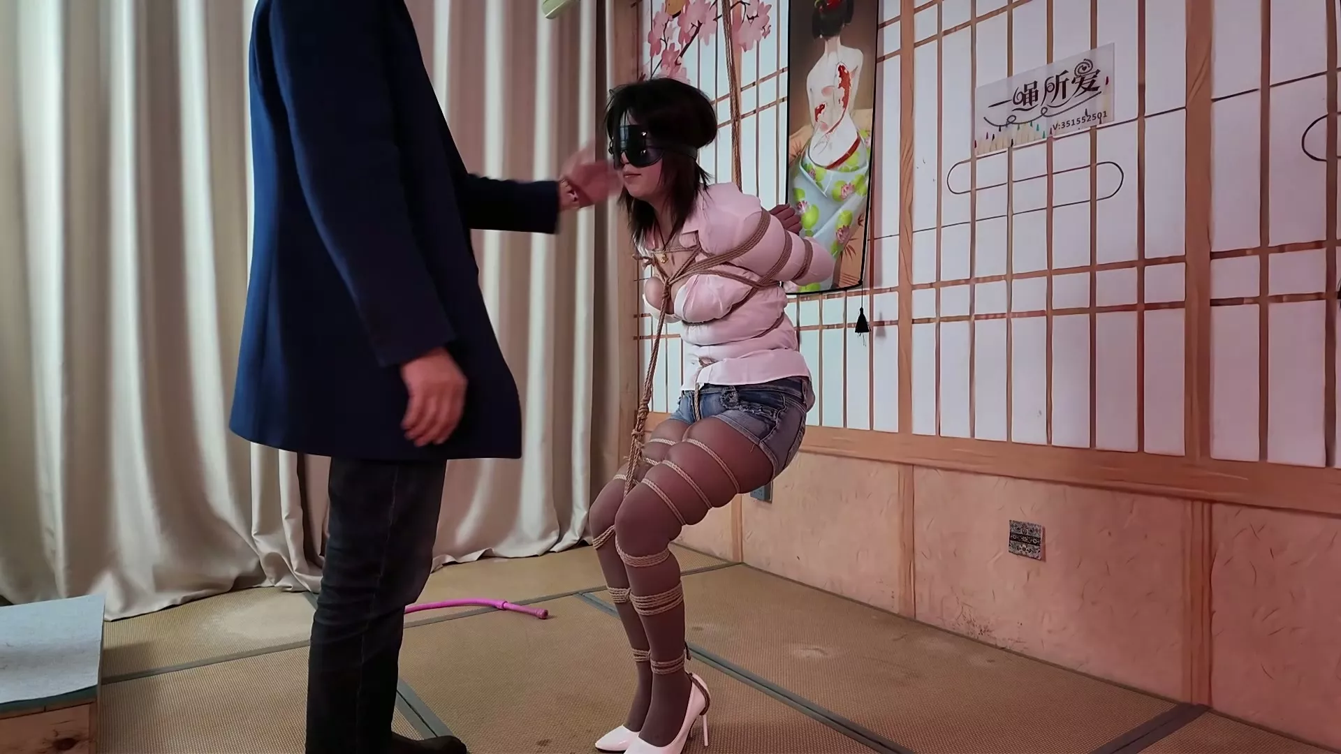 Screenshot 6 from Wenwen’s Favorite Rope Abuse: Beloved by One Rope
