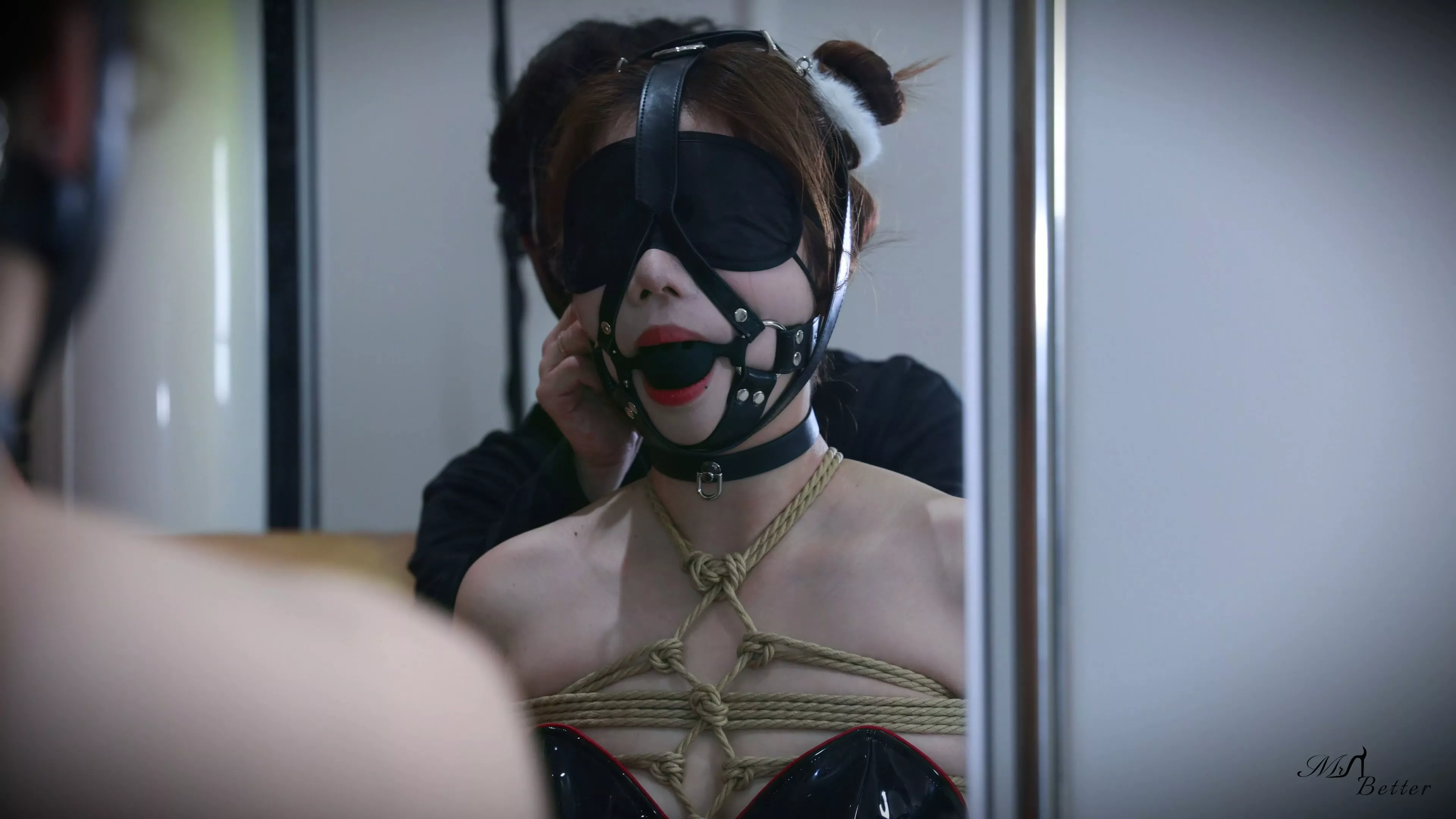 Screenshot 5 from Mr. Bett: Sweet Bunny Bound Tight in Chinese Hogtie