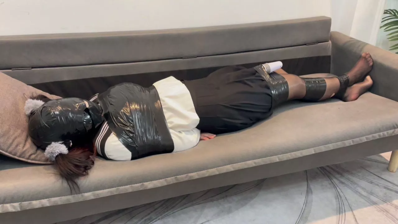 Screenshot 5 from Bound Art Records: Breathplay & Tape Gag Bondage