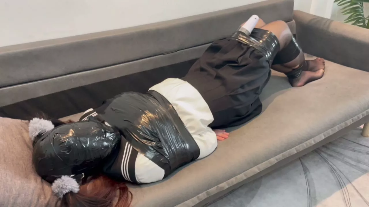 Screenshot 6 from Bound Art Records: Breathplay & Tape Gag Bondage