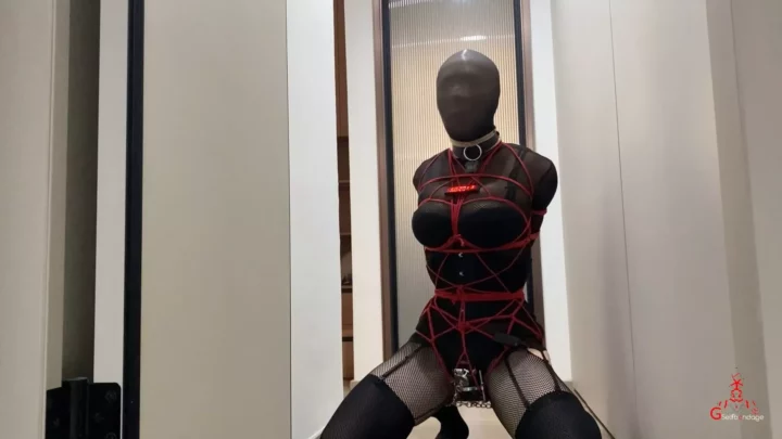 The Suffocating Experience of Wearing Five Layers of Stockings Over the Head