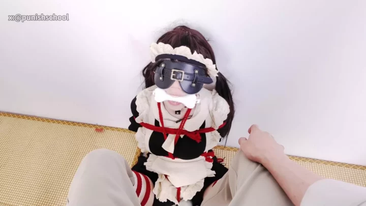 Punishment Academy: Drooling Maid’s Humiliating Tongue Play