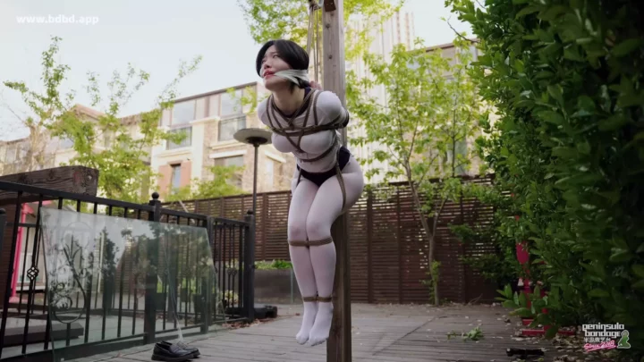 Jinan Rope: Haiyu’s Delicate Neck in Extreme Bondage