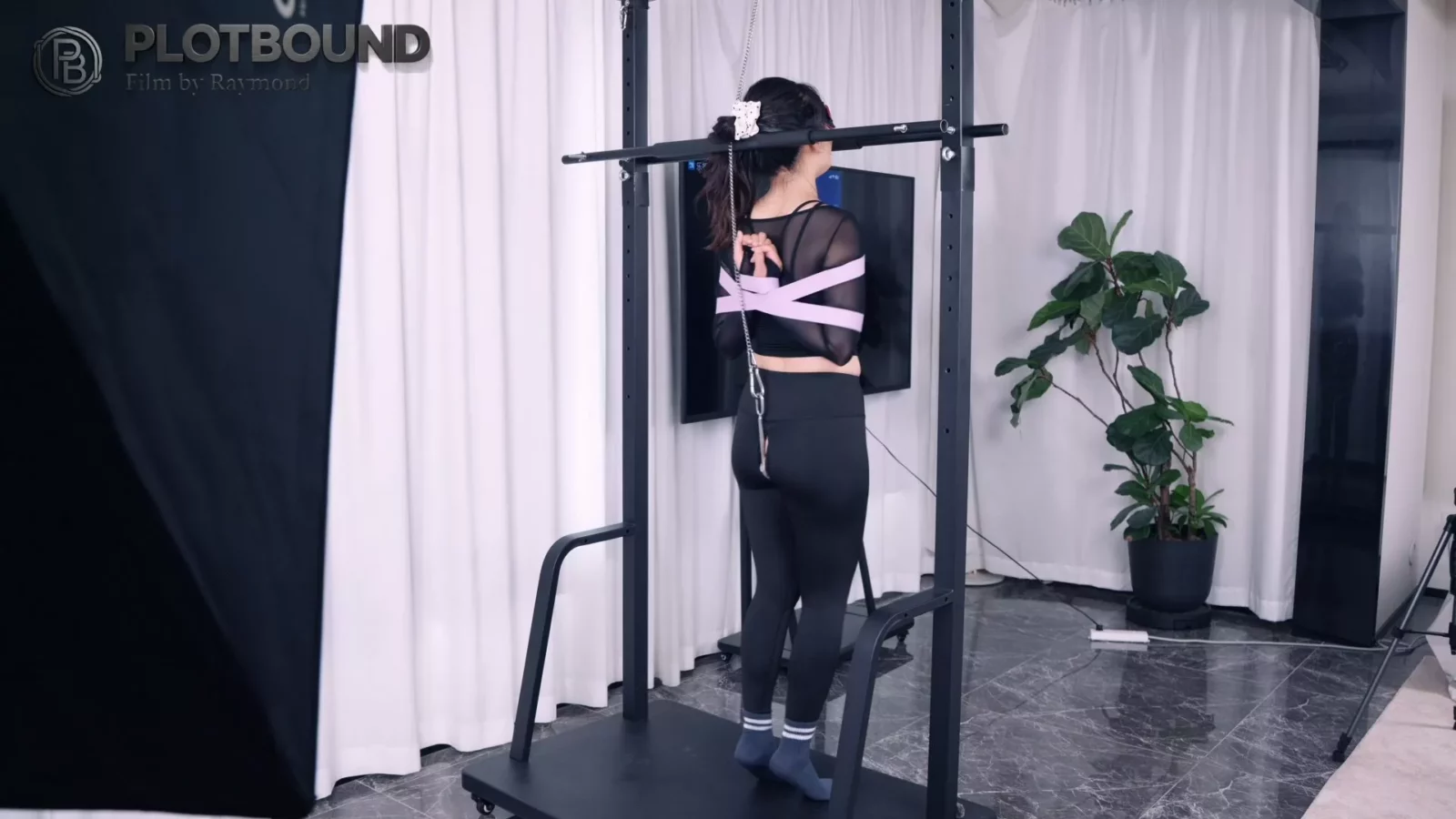 Play video: Raymond’s Bondage Fitness: Episode 1 – Urban Stress Relief