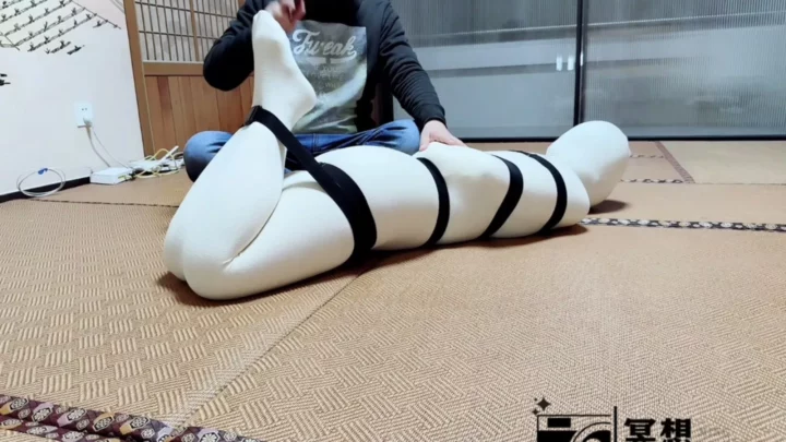 Meditation Original: College Girl’s Extreme Hogtie Mummification