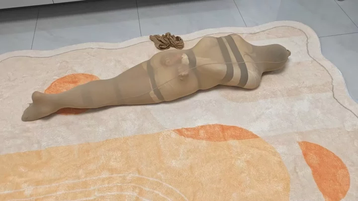 Rope Heart Jun: Mummified in Tape & Stockings