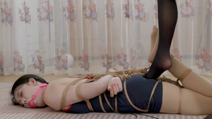 Wang Li’s Triple-Outfit Bondage Discipline | 4K Video Studio