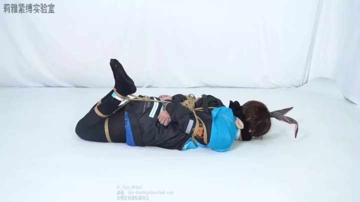 Amiya’s Cosplay Nightmare: Bound, Gagged, and Teased