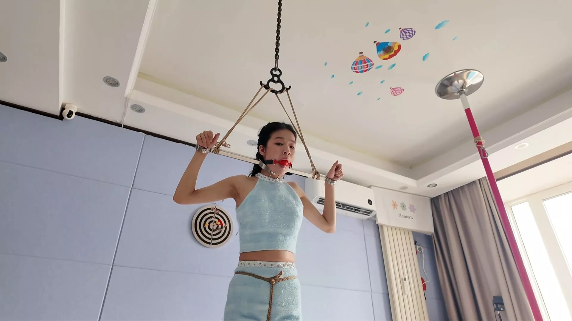 Screenshot 1 from Ticklish Jingshu: Beloved by One Rope’s Chinese Bondage Ordeal