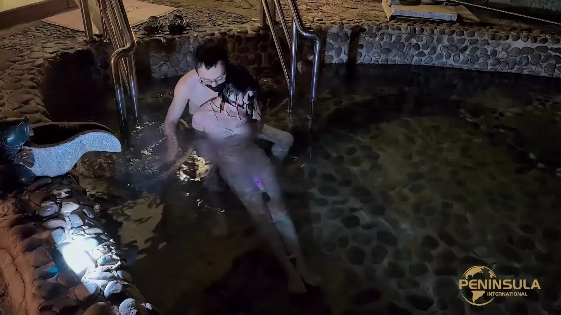 Screenshot 1 from Jinan Rope: Midnight Aquatic Hogtie Predicament