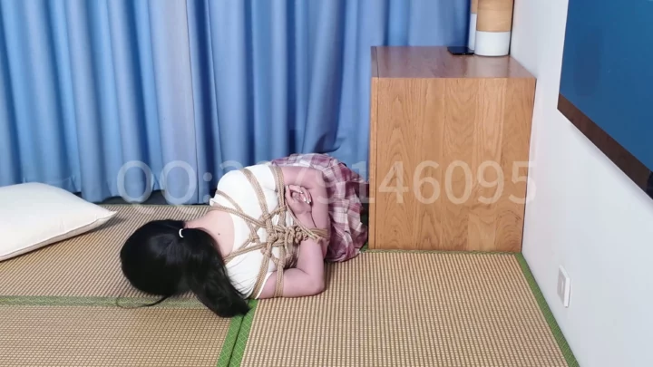 Screenshot 3 from Nanjing College Girl’s Desperate Struggle: Bound, Gagged, and Helpless