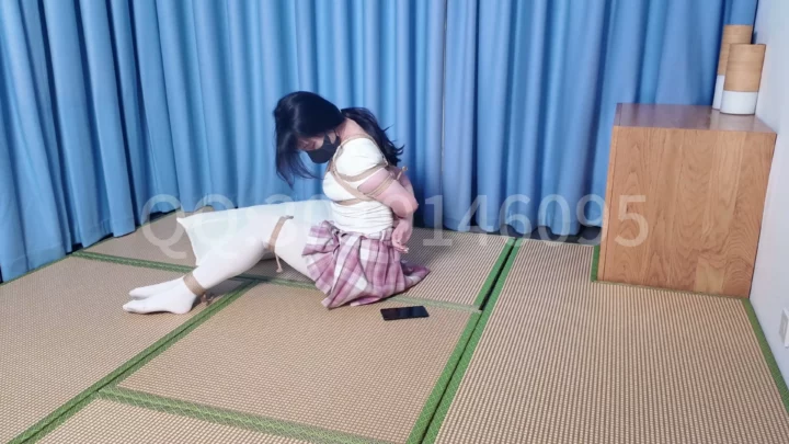 Screenshot 6 from Nanjing College Girl’s Desperate Struggle: Bound, Gagged, and Helpless