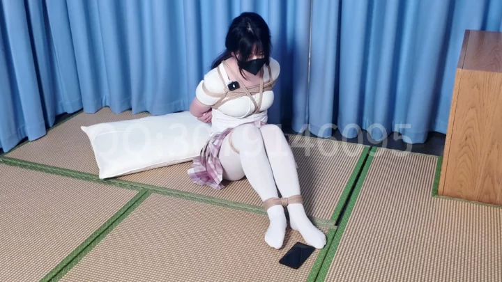 Screenshot 7 from Nanjing College Girl’s Desperate Struggle: Bound, Gagged, and Helpless