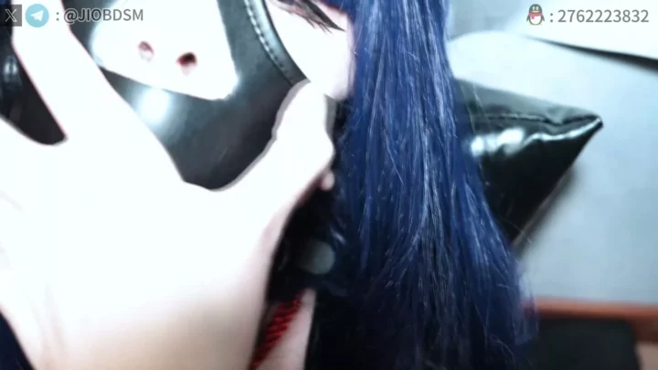 Screenshot 3 from JIOBDSM: Bunny Girl Gets Electrified in Silk & Rope Bondage