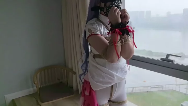 Screenshot 2 from Unicorn’s Deep H Training: Saliva Play & Frogtie Bondage