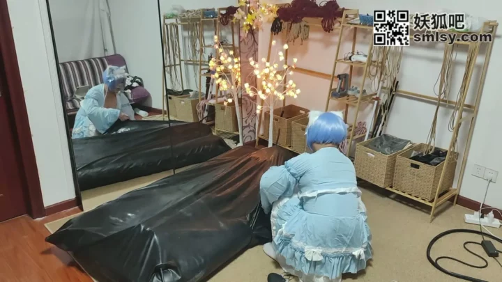 Screenshot 6 from Qiuqiu Studio: Sailor’s Vacuum Bed Bondage Challenge