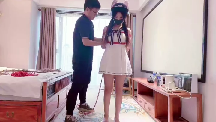 Screenshot 2 from Jinan Bound Fairy: Xixi’s Red Rope Cosplay Bondage Fantasy