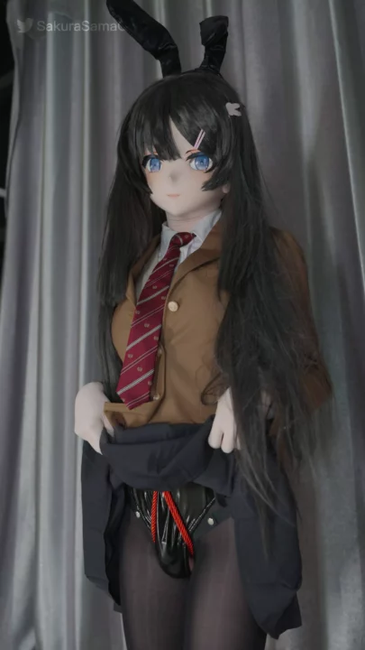 Screenshot 3 from SakuraSamaQwQ: Mai Sakurajima’s Secret Bunny Girl Bondage