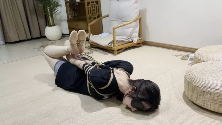 Screenshot 9 from Altman’s Asian Hogtie Collection: Two Girls Bound & Gagged