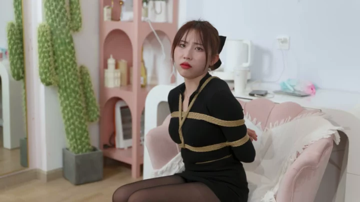 Screenshot 6 from Jenny Black: Silk-Bound Interrogation by 4K Video Studio