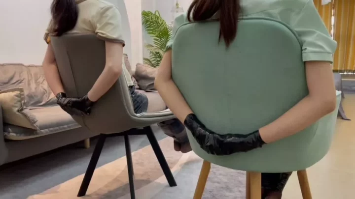 Screenshot 2 from Bound Art Records: Triple Threat Chinese Bondage Escape Attempt