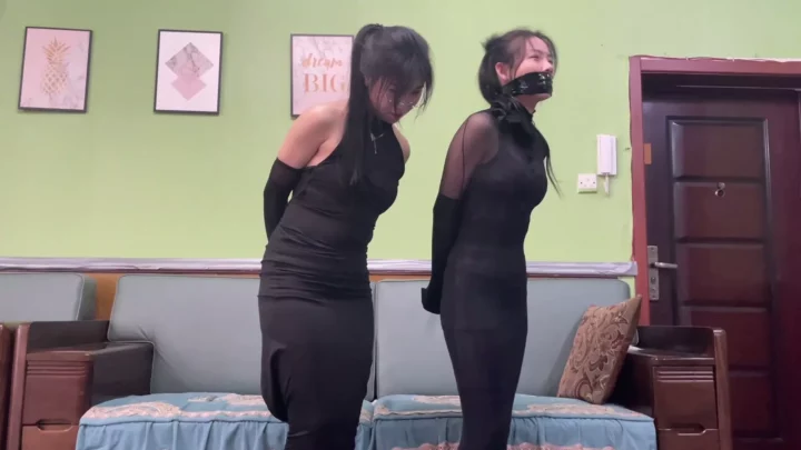 Screenshot 2 from Skylark: Elegant Captives in Restrictive Evening Wear (Part 2)
