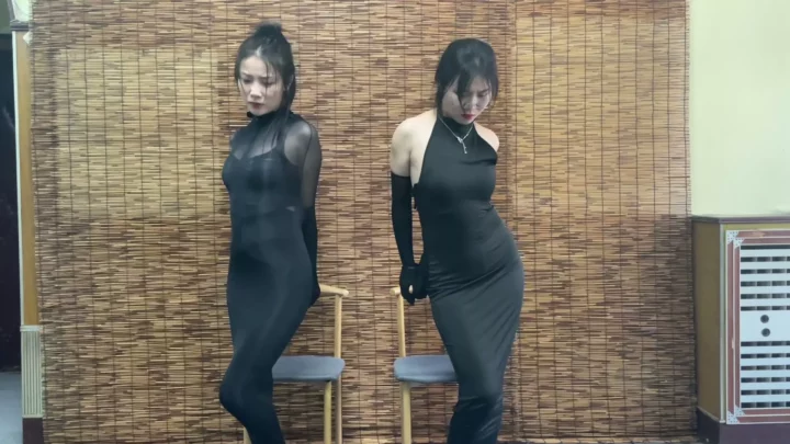 Screenshot 9 from Skylark: Elegant Captives in Restrictive Evening Wear (Part 2)