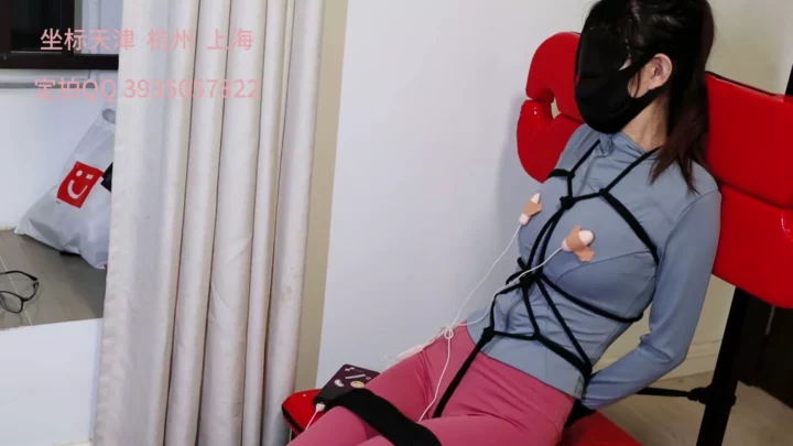 Screenshot 9 from Olaf’s Diary: Yoga Girl Bound, Forced to Orgasm in Chair Tie