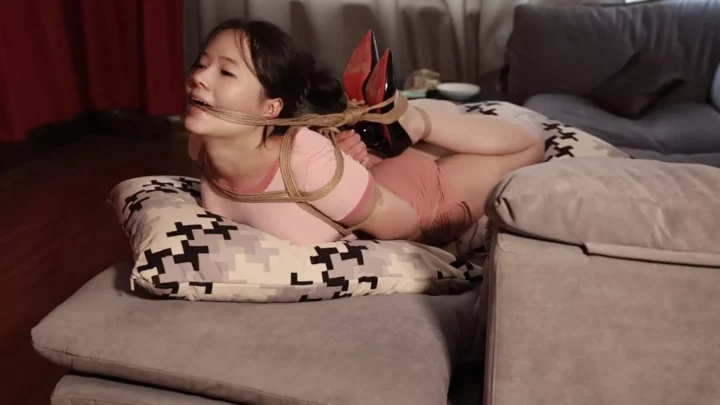 Route Tightness: Coco’s First Hogtie & Gag Experience