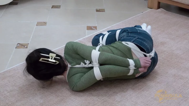 Jinan Rope: Balltied Beauty’s Desperate Struggle, Part 2