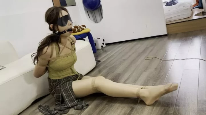 Screenshot 1 from Altman’s Asian Hogtie Collection: Two Girls Bound & Gagged