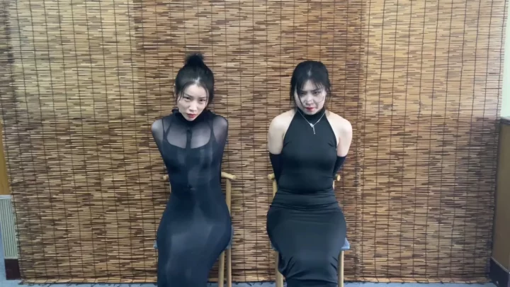 Screenshot 1 from Skylark: Elegant Captives in Restrictive Evening Wear (Part 2)