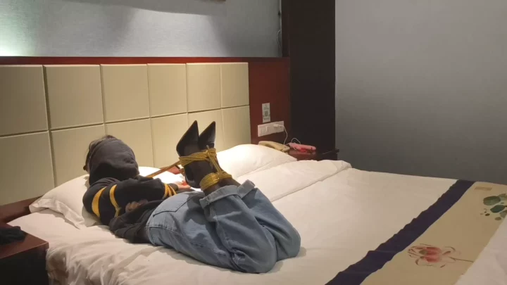 Screenshot 1 from Rabbit’s Ultimate Hogtie Challenge: Qing zuo gongzuo shi
