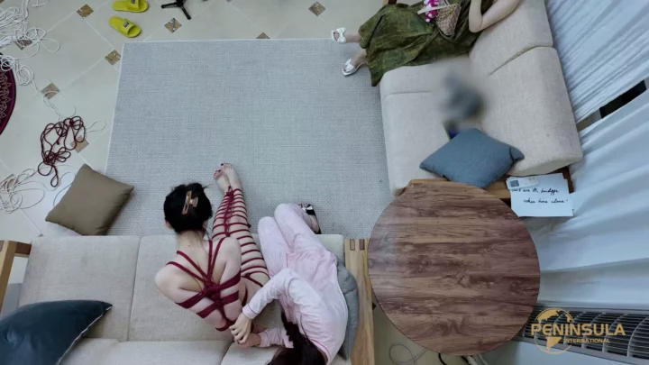Screenshot 9 from Jinan Rope: White Whale’s Ultimate Bondage Predicament