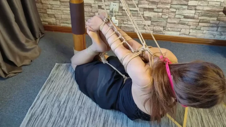 Screenshot 9 from Victoria Song’s Extreme European Hogtie Horseback Ride – Beloved by One Rope