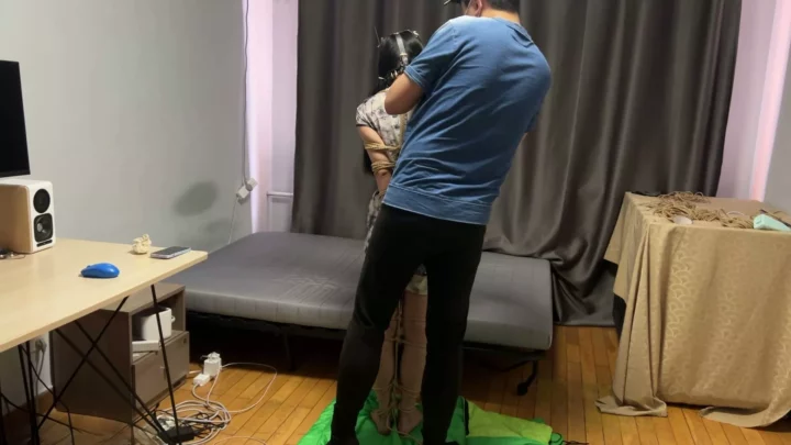 Screenshot 3 from Wan Nu Yuanchuàng: Cheongsam Sister’s Extreme Hogtie