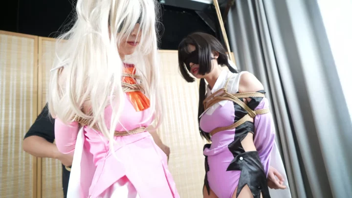 Screenshot 3 from Elephant Man Studio: Magical Girl Illya Cosplay Bondage