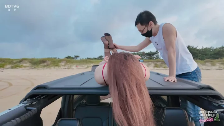 Screenshot 7 from Jinan Rope: Four-Girl Hogtie Circus