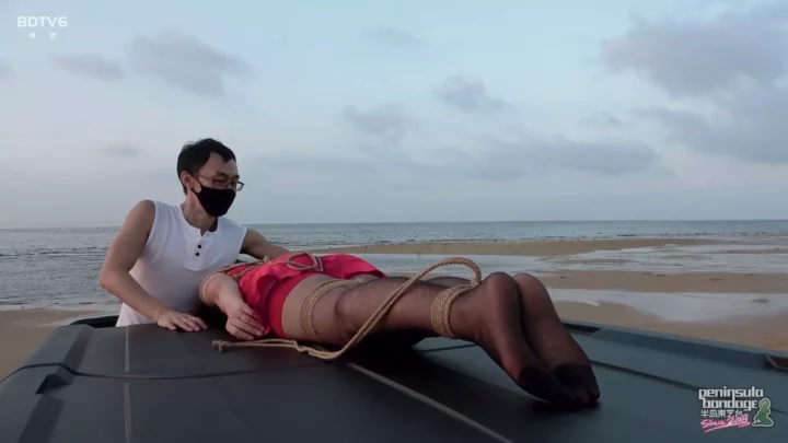 Screenshot 8 from Jinan Rope: Four-Girl Hogtie Circus
