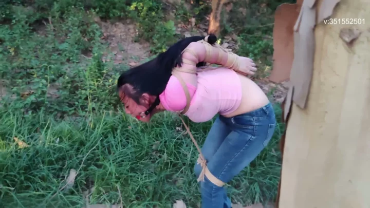 Screenshot 8 from Zi Han’s Wild Escape: European Rope Bondage & Forest Capture